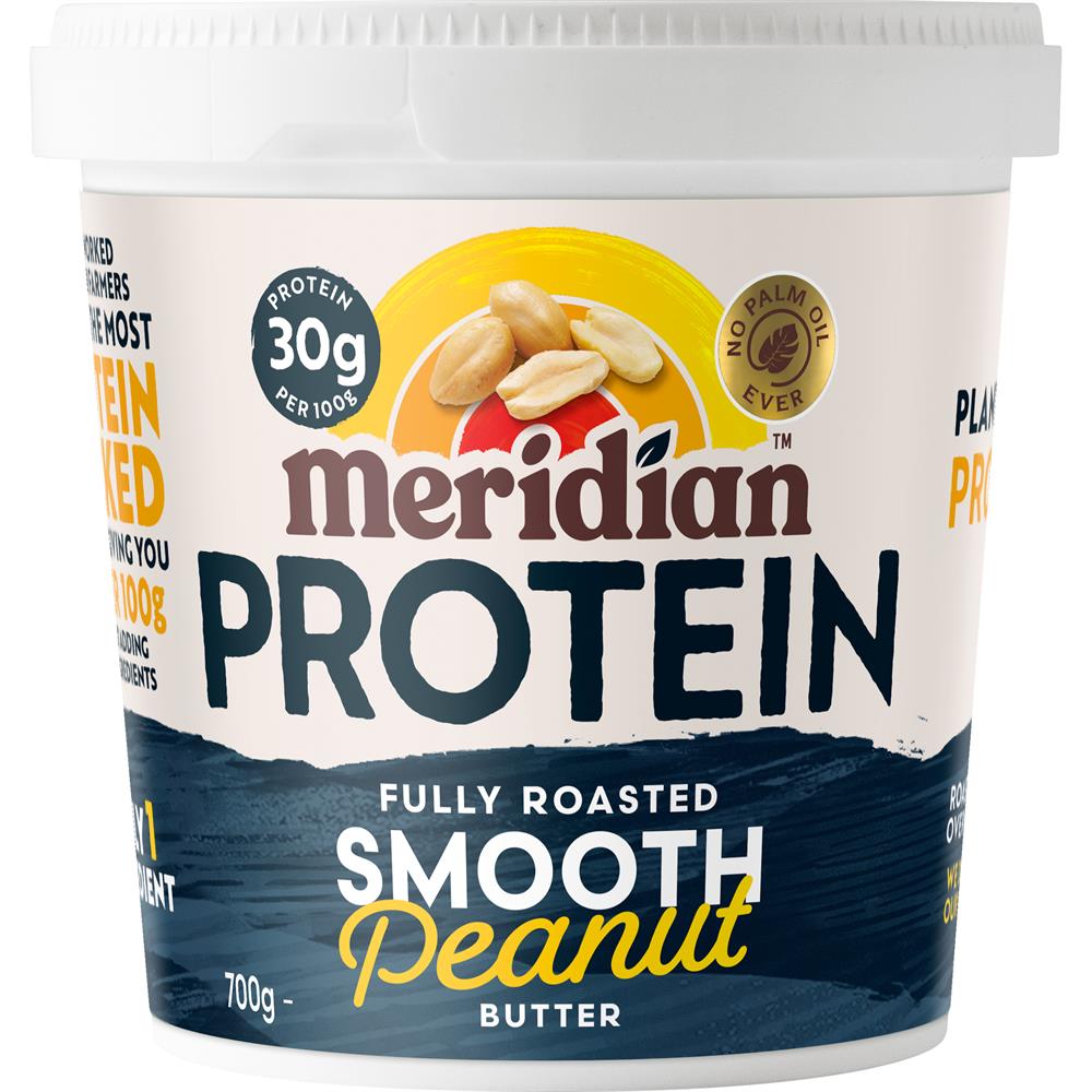 Meridian Protein Smooth Peanut Butter 100% 700g