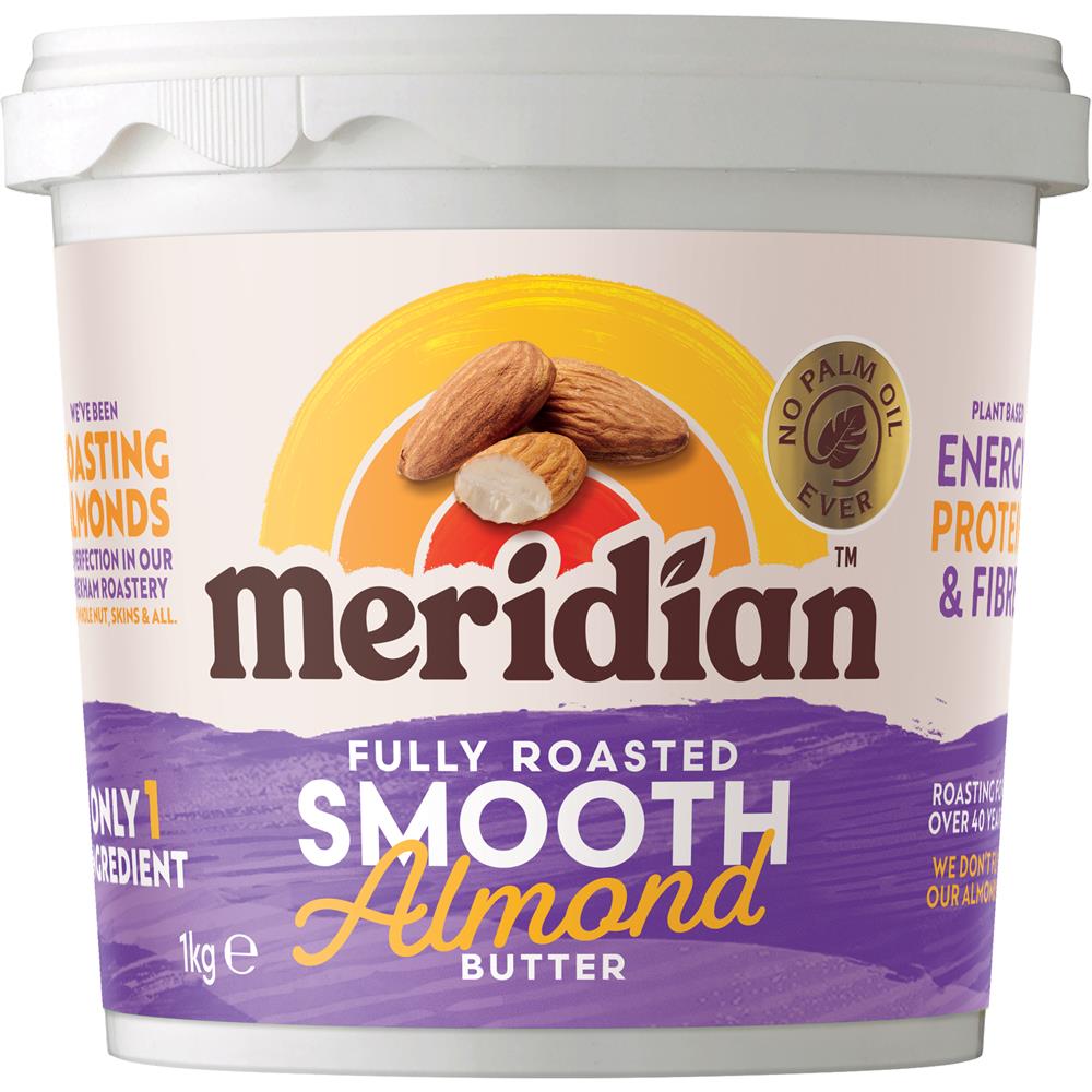 Smooth Almond Butter 100% 1kg