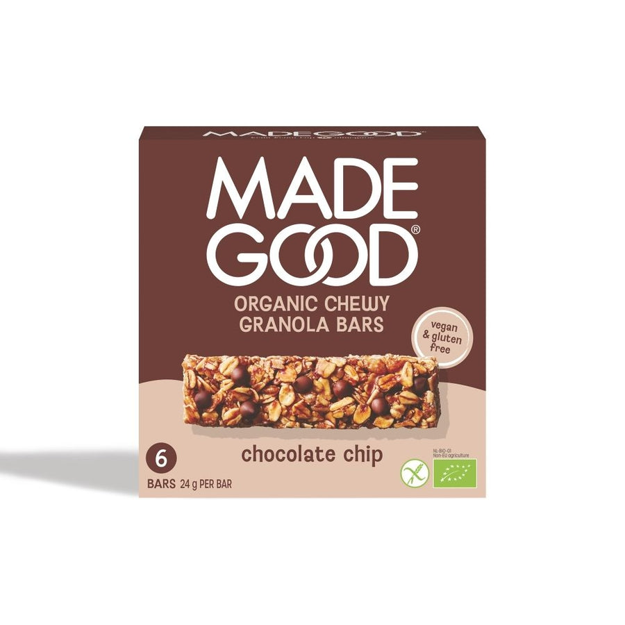 MadeGood Granola Bar Chocolate Chip 6 x 24g Multipack