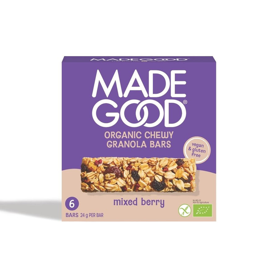MadeGood Granola Bar Mixed Berry 6 x 24g Multipack