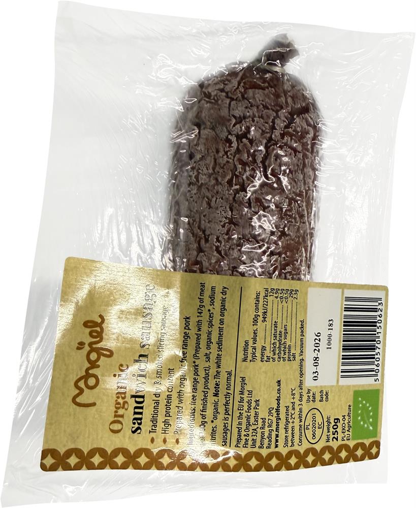Organic Sandwich Sausage 250g