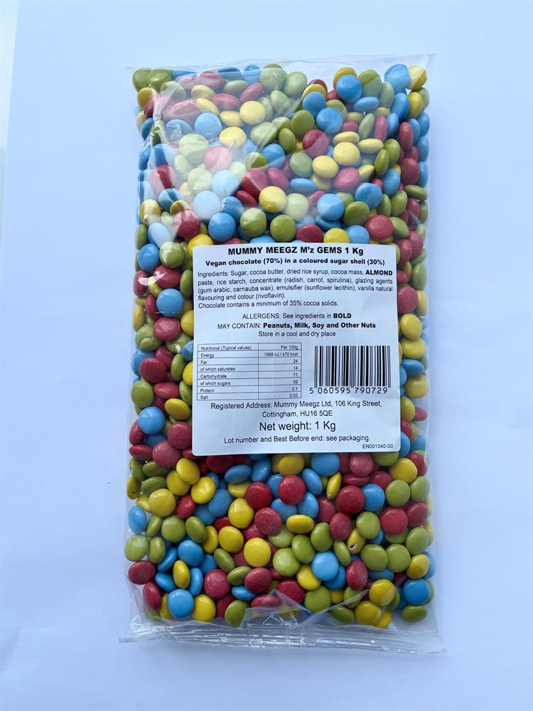 Mummy Meegz M'z Gems Chocolate BULK 1kg