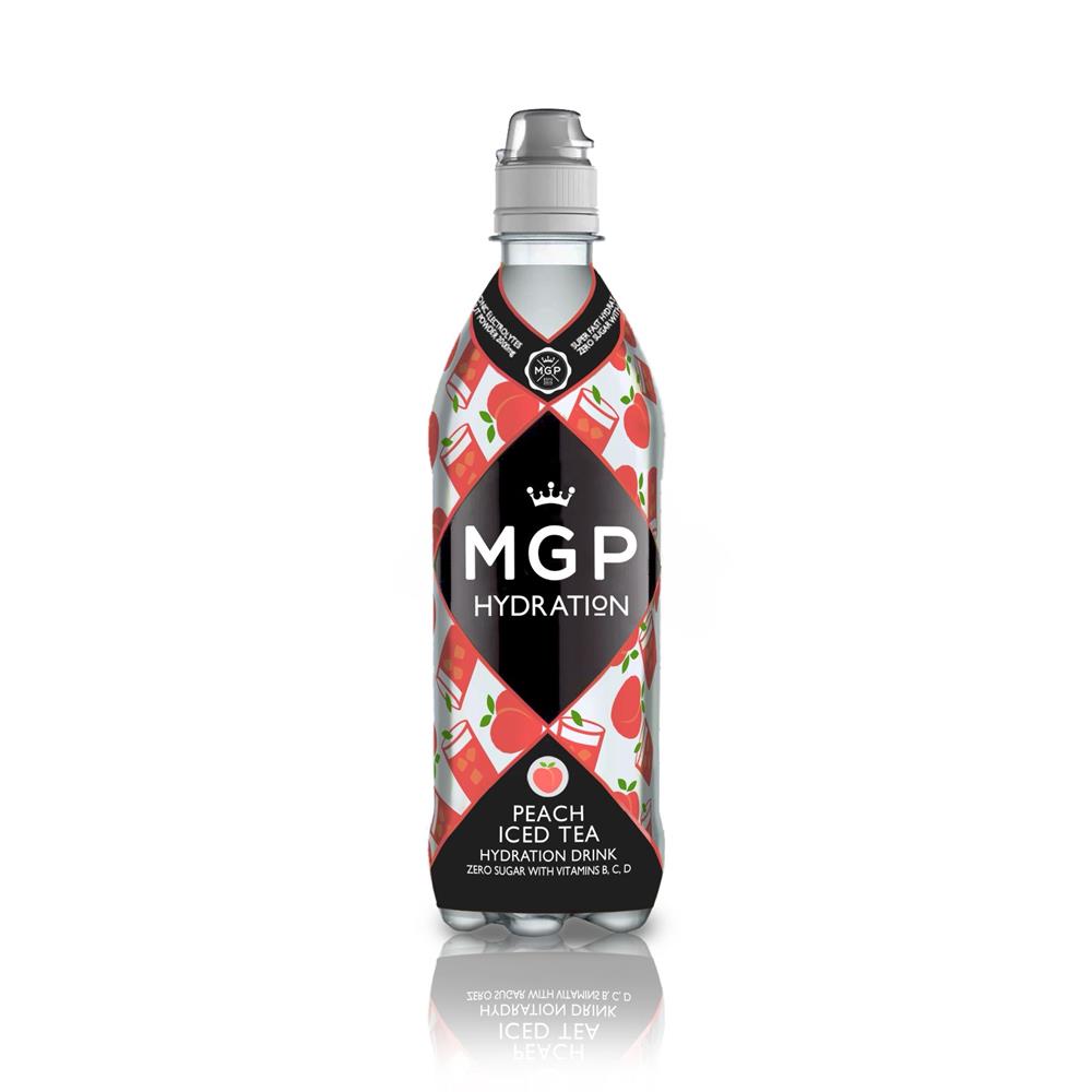 Peach Iced Tea Hydration Drink 500ml Vegan