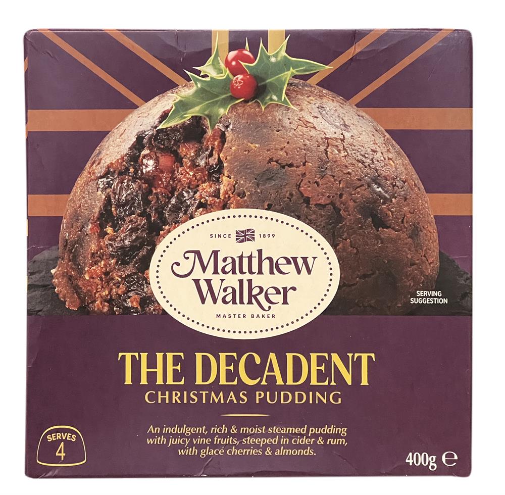 Matthew Walker Luxury Christmas Pudding 400g