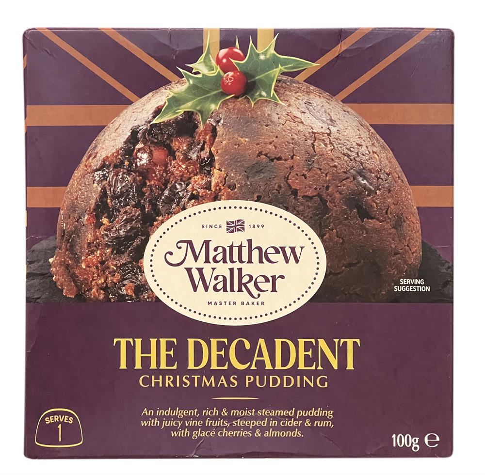 Matthew Walker Luxury Christmas Pudding 100g