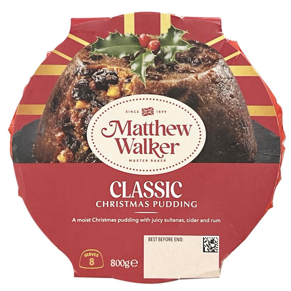 Matthew Walker Classic Christmas Pudding 800g