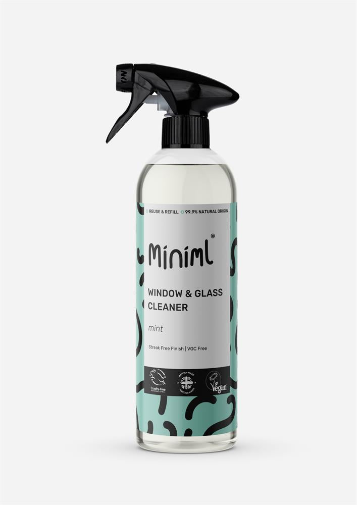 Mint Window and Glass Cleaner 750ml spray bottle