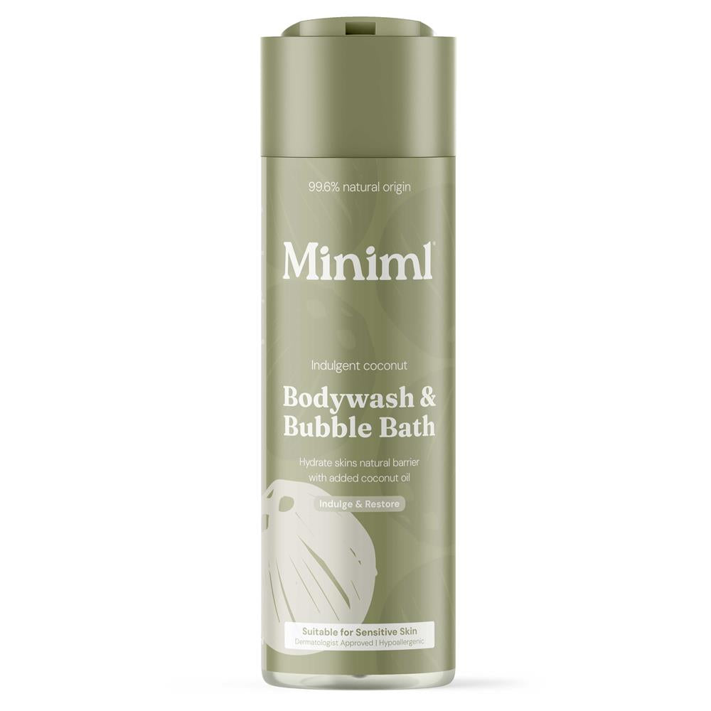 Nourishing Coconut Bodywash & Bubble Bath 400ml bottle