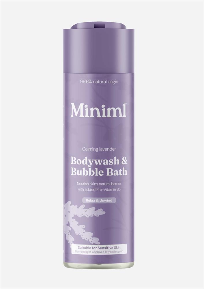 Lavender & Chamomile Bodywash & Bubble Bath 400ml bottle