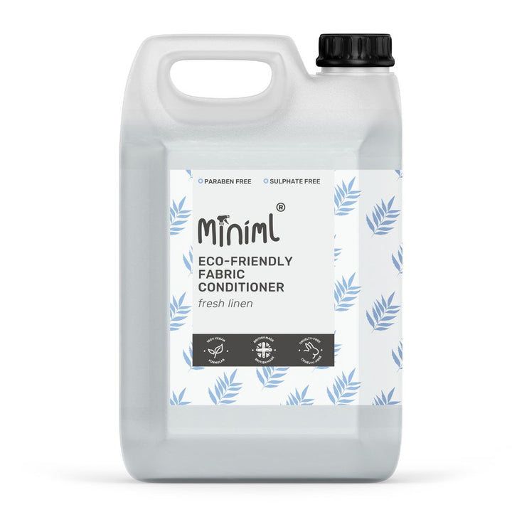 Natural Closed Loop Fabric Conditioner Fresh Linen 5L Refill