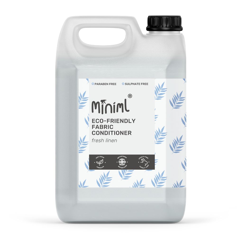 Natural Closed Loop Fabric Conditioner Fresh Linen 5L Refill