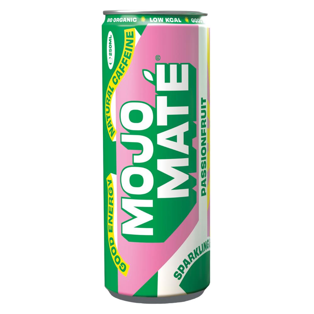Mojo Mate Passionfruit Drink 250ml - Natural Energy