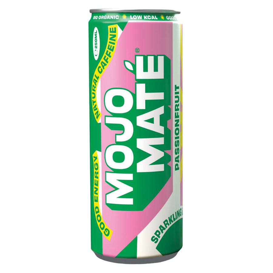 Mojo Mate Passionfruit Drink 250ml - Natural Energy