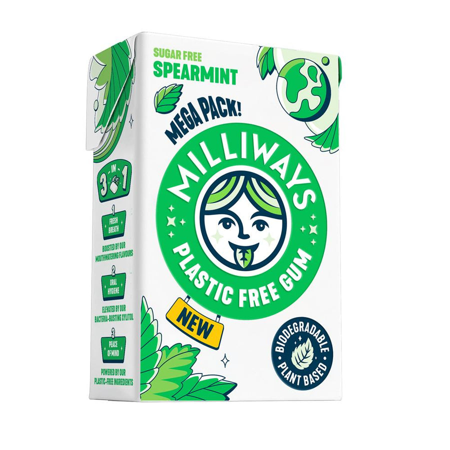 Milliways Spearmint Chewing Gum Megapack 60g