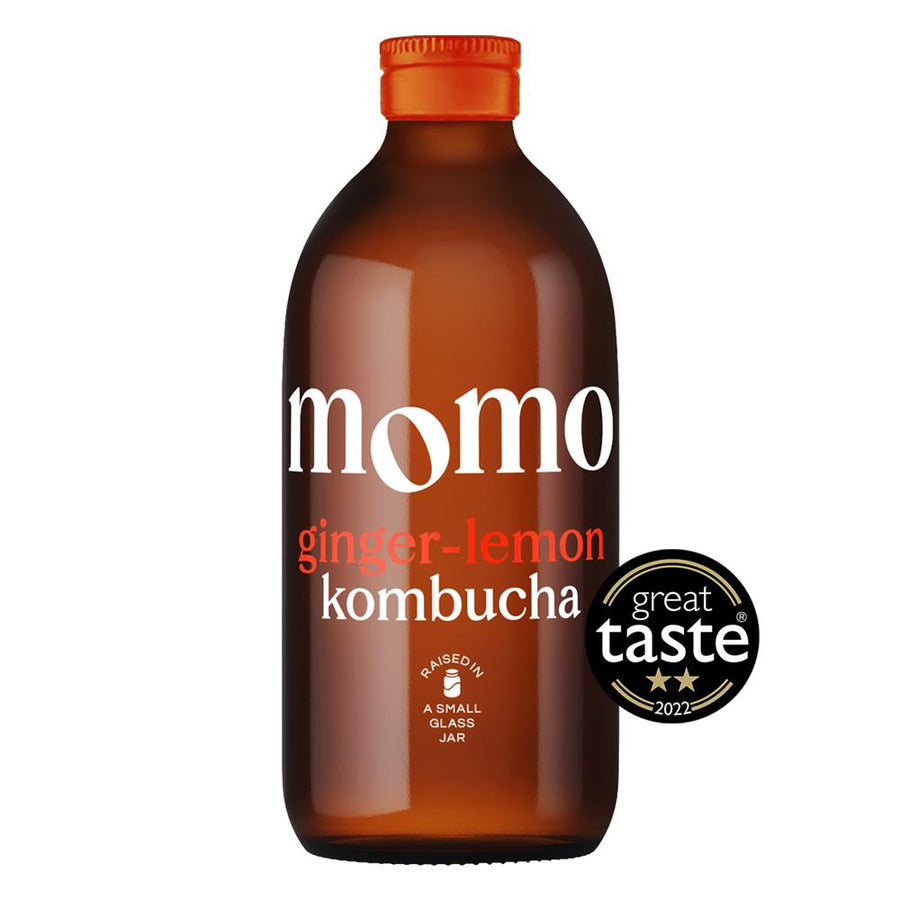Organic Ginger Lemon Kombucha 330ml