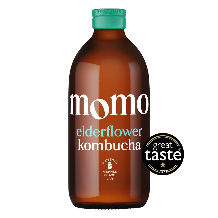Organic Elderflower Kombucha 330ml