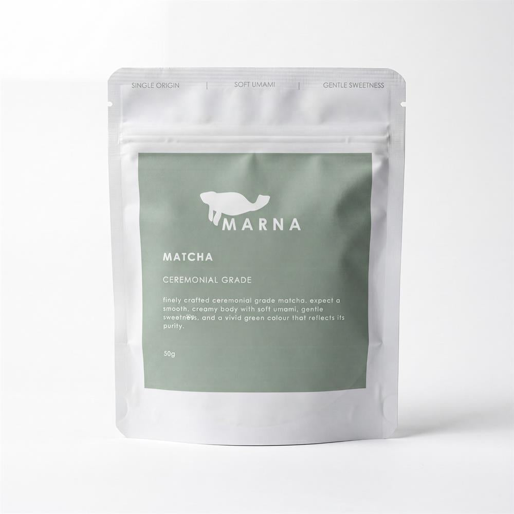 Ceremonial-grade matcha. Smooth creamy naturally sweet.