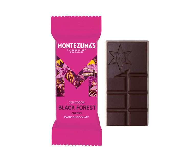 Black Forest Dark Chocolate with Cherry Mini Bar 25g