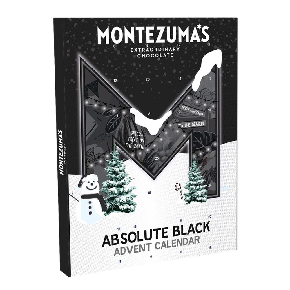 Montezuma's Absolute Black Advent Calendar 100% Cocoa Solids