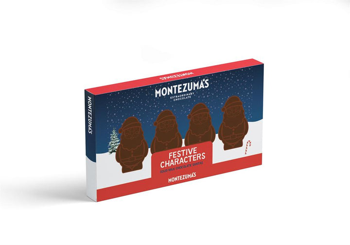Montezuma's Milk Chocolate Santas 60g