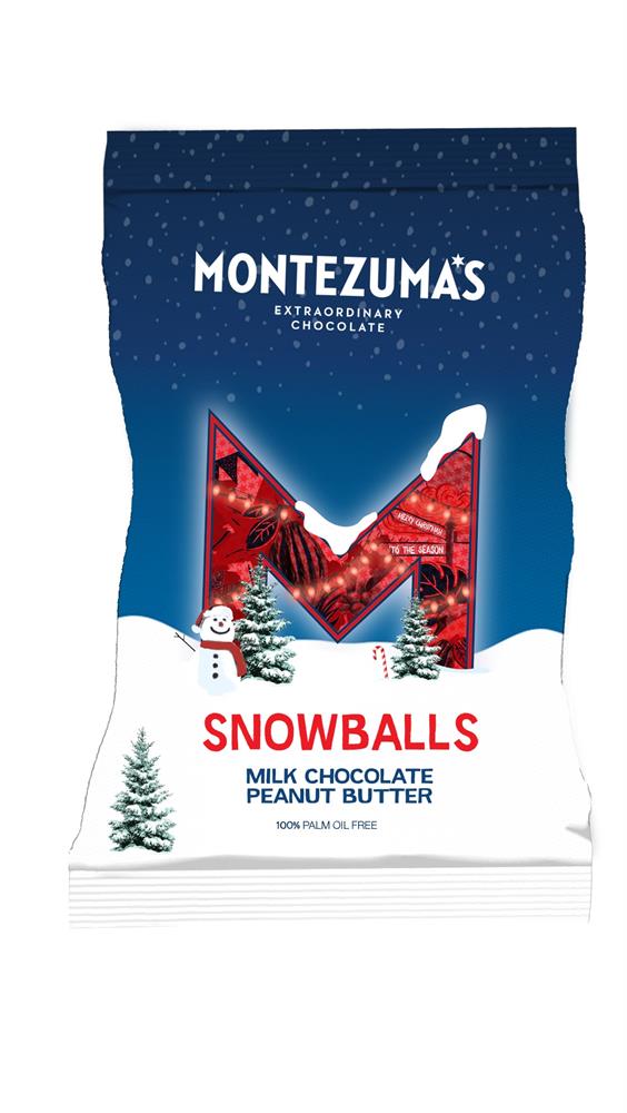 Montezuma's Milk Chocolate Peanut Butter Snowball Bag 120g