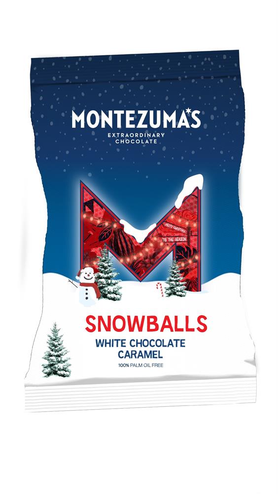 Montezuma's White Chocolate Caramel Snowballs 120g