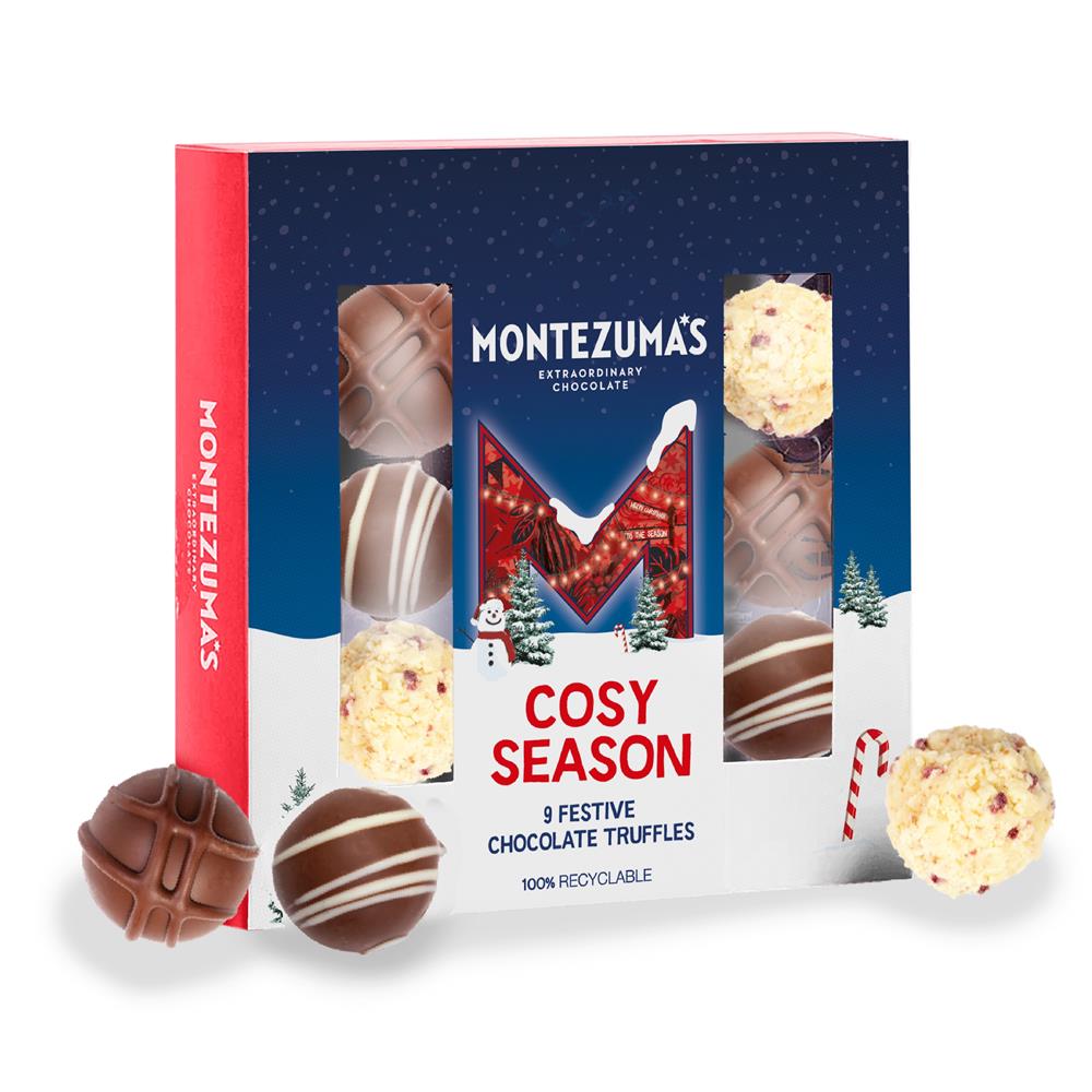 Montezuma's Cosy Season Festive Chocolate Truffles 9's