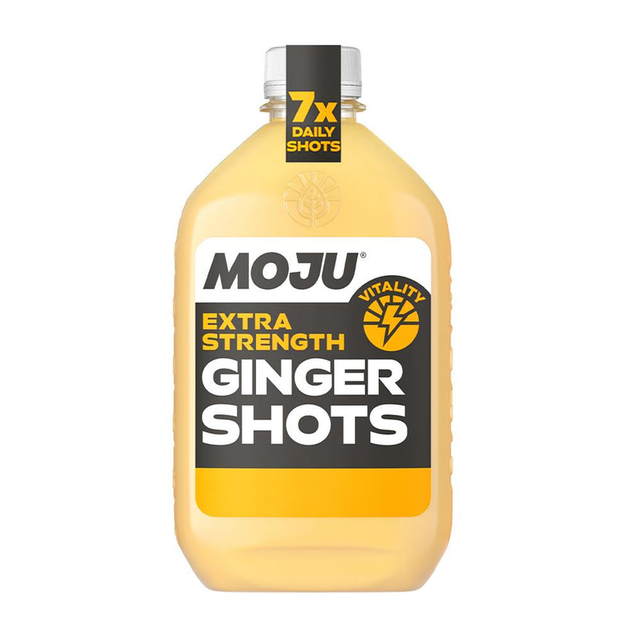 MOJU Ginger Extra Strength Vitality Dosing Bottle 7x Shots 420ml