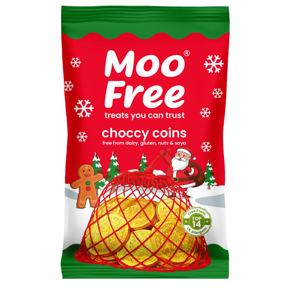 Moo Free Choccy Coins 49g (7 coins)