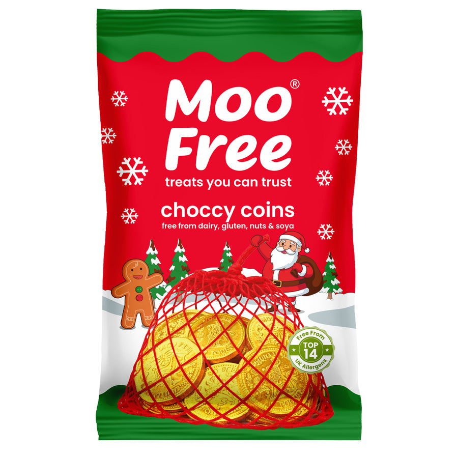 Moo Free Choccy Coins 49g (7 coins)