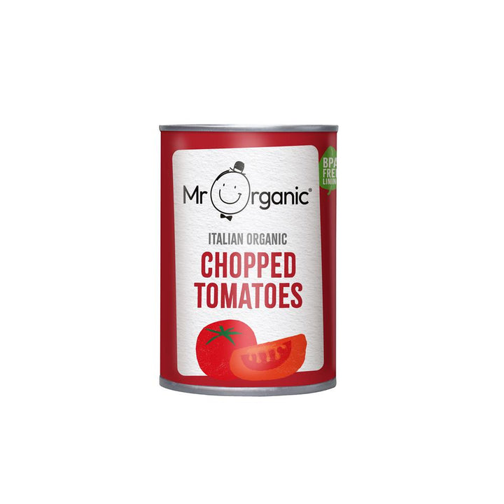 Mr Organic Chopped Tomatoes 400g