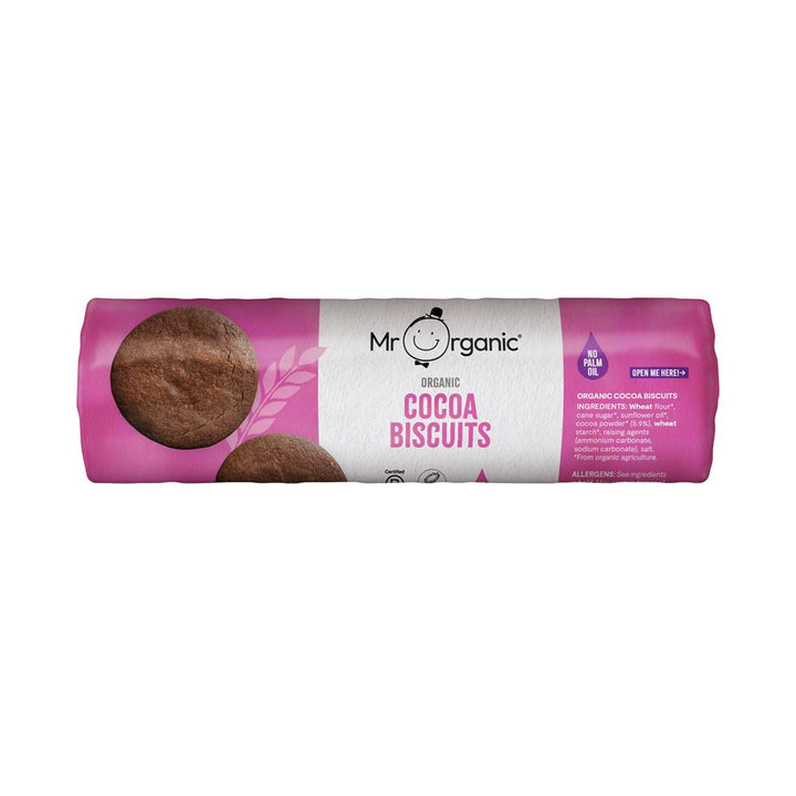 Mr Organic Cocoa Biscuits 250g