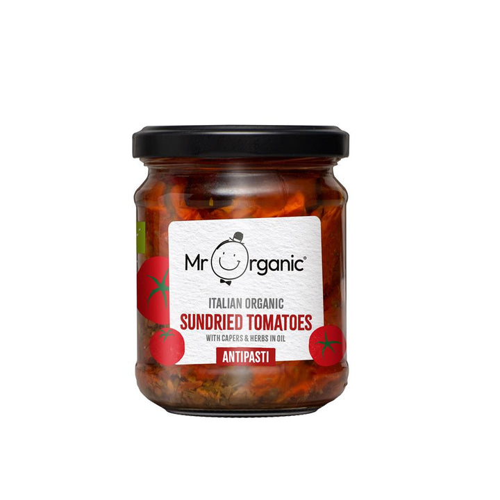 Mr Organic Sundried Tomato Antipasti 190g