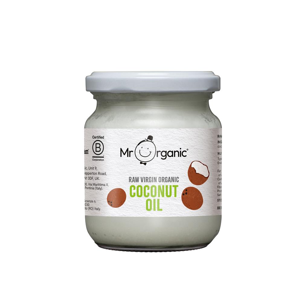 Mr Organic Raw Virgin Coconut Oil 200ml