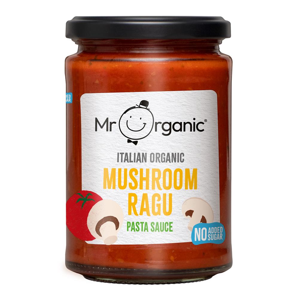 Mr Organic Mushroom Ragu Pasta Sauce No added Sugar 350g