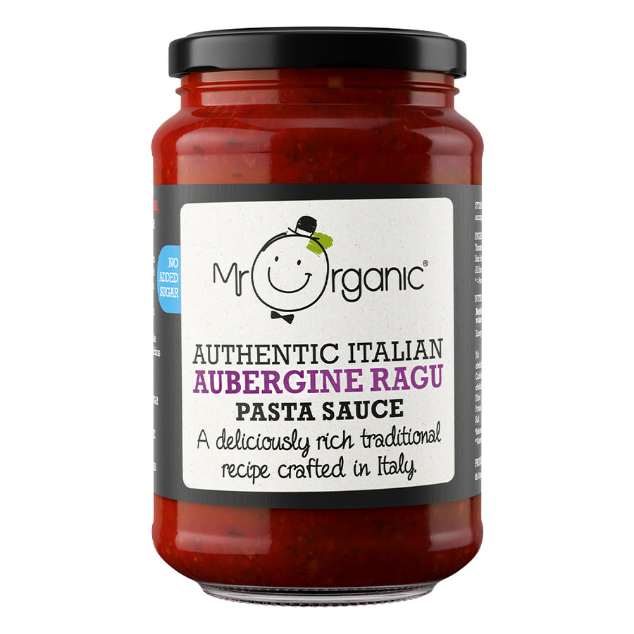 Mr Organic Aubergine Ragu Pasta Sauce 350g