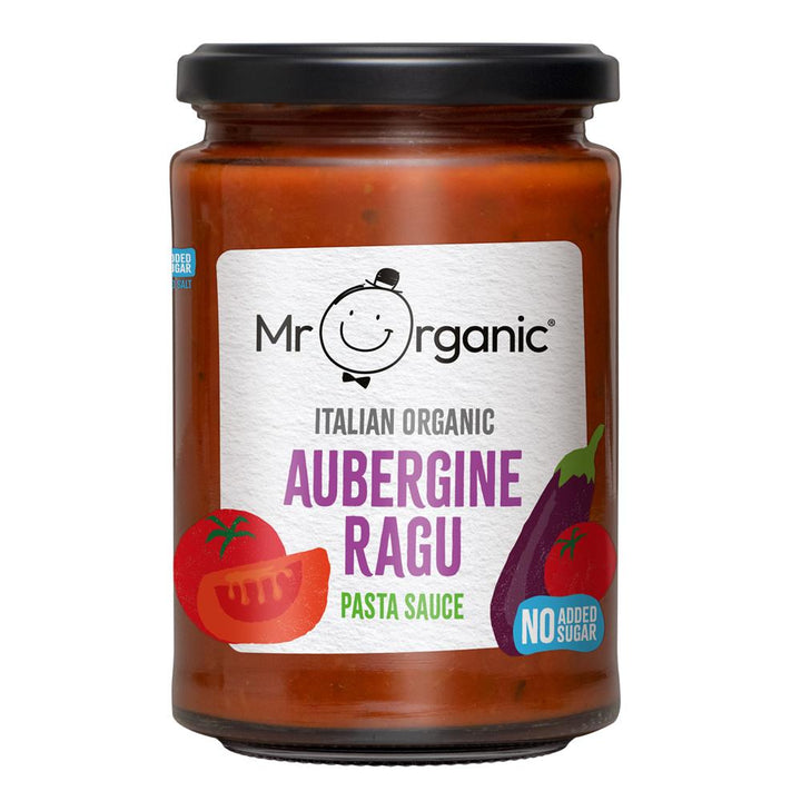 Mr Organic Aubergine Ragu Pasta Sauce 350g