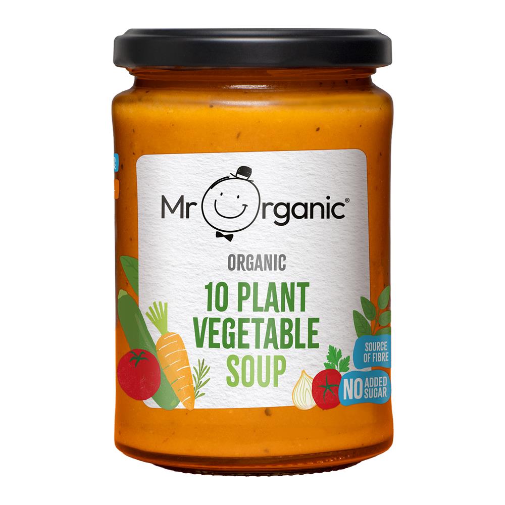 Mr Organic 10 Plant Vegetable Soup 350g