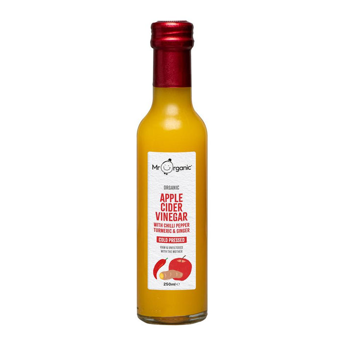 Mr Organic ACV with Turmeric Chilli & Ginger 250ml