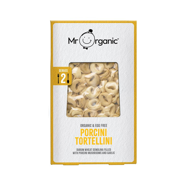 Mr Organic Egg Free Tortellini with Porcini Mushrooms 250g