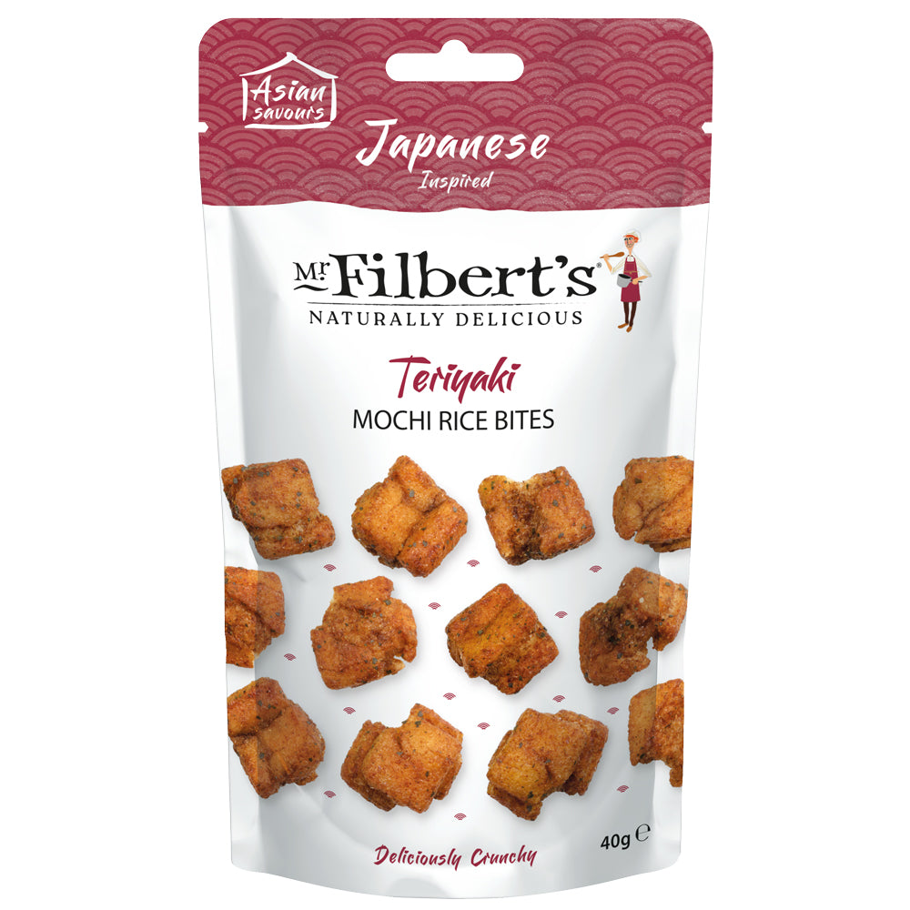 Mr Filbert's Japanese Teriyaki Rice Crackers 40g