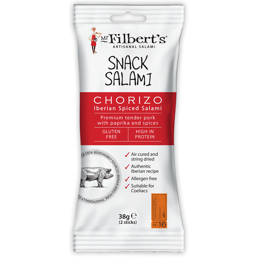 Mr Filbert Snack Salami Chorizo 38g