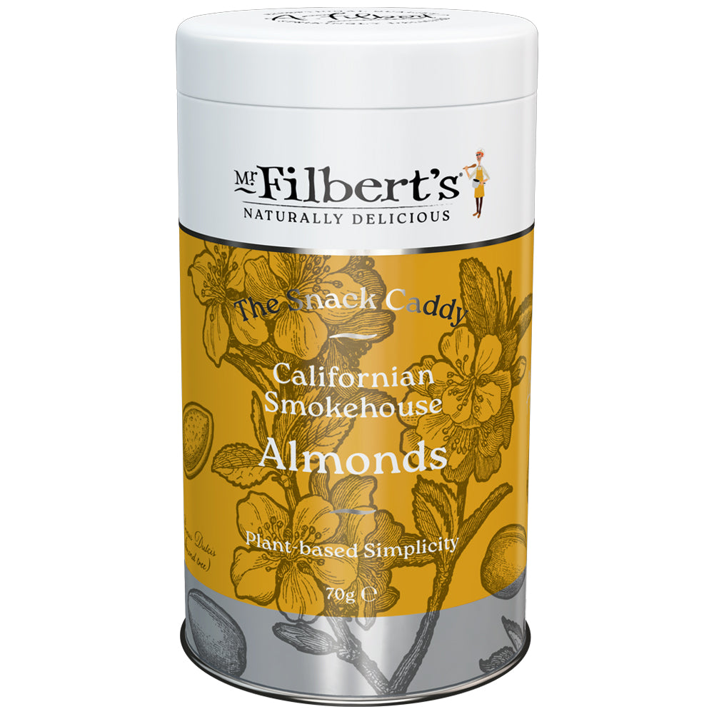 Mr Filberts Californian Smokehouse Almonds Gifting Tin- Small 70g