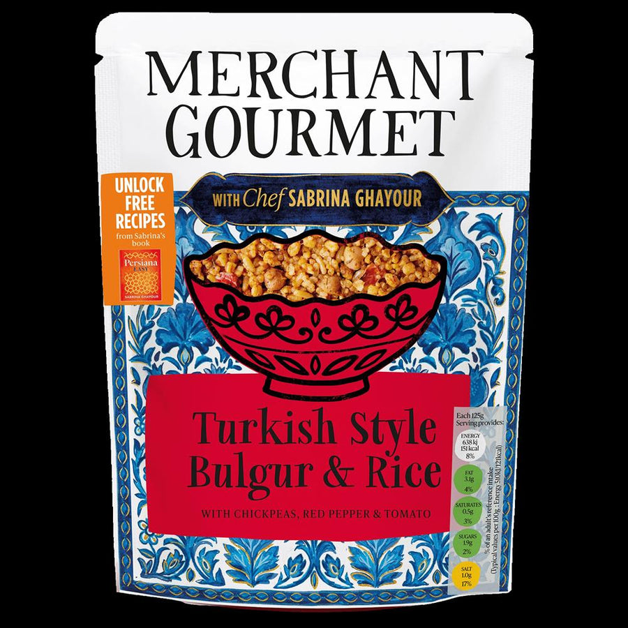 Merchant Gourmet Sabrina Ghayour Turkish Style Bulgur & Rice 250g