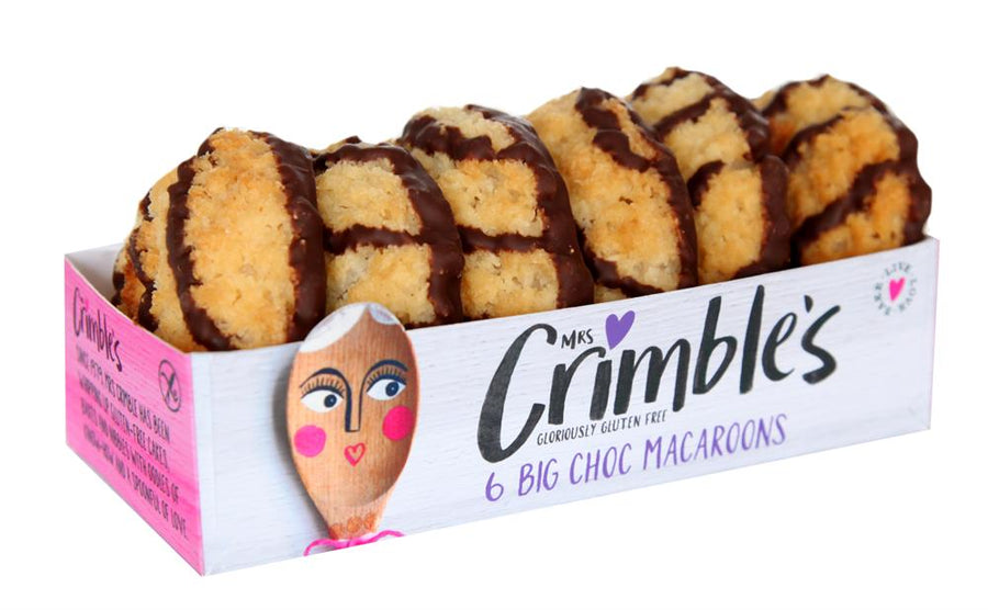 Mrs Crimbles Large Chocolate Macaroons 195g