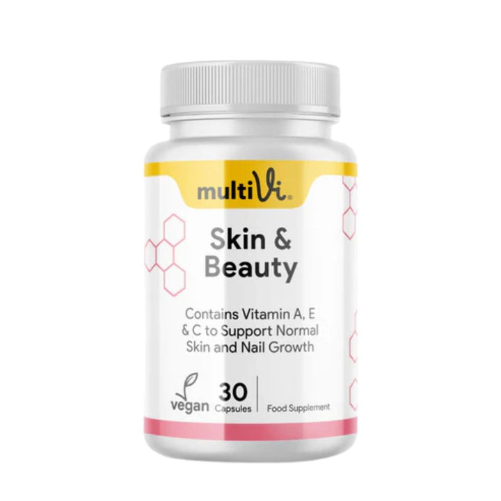 MultiVi Skin and Beauty Supplement. 30 capsules