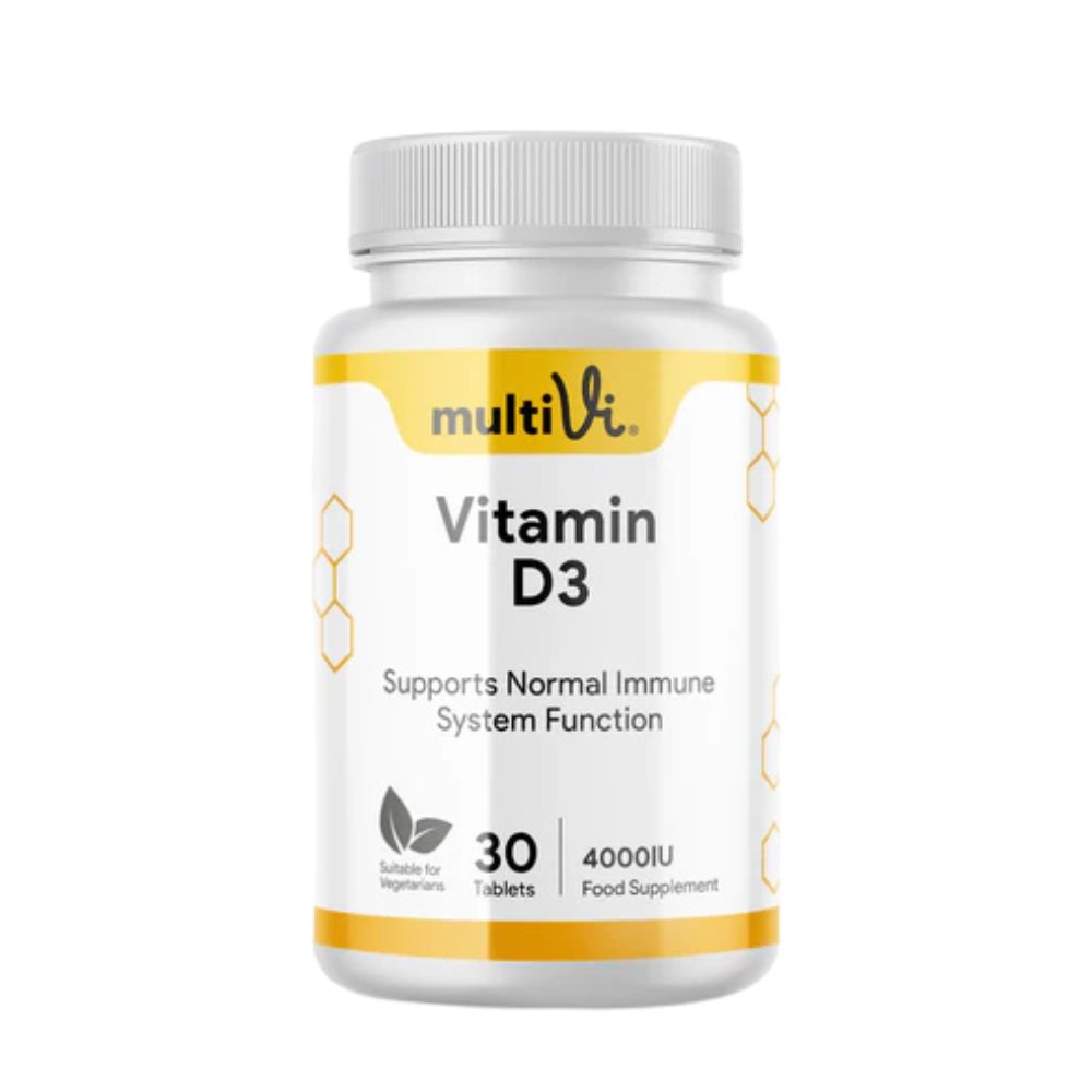 MultiVi Vitamin D3 4000IU Supplement. 30 capsules