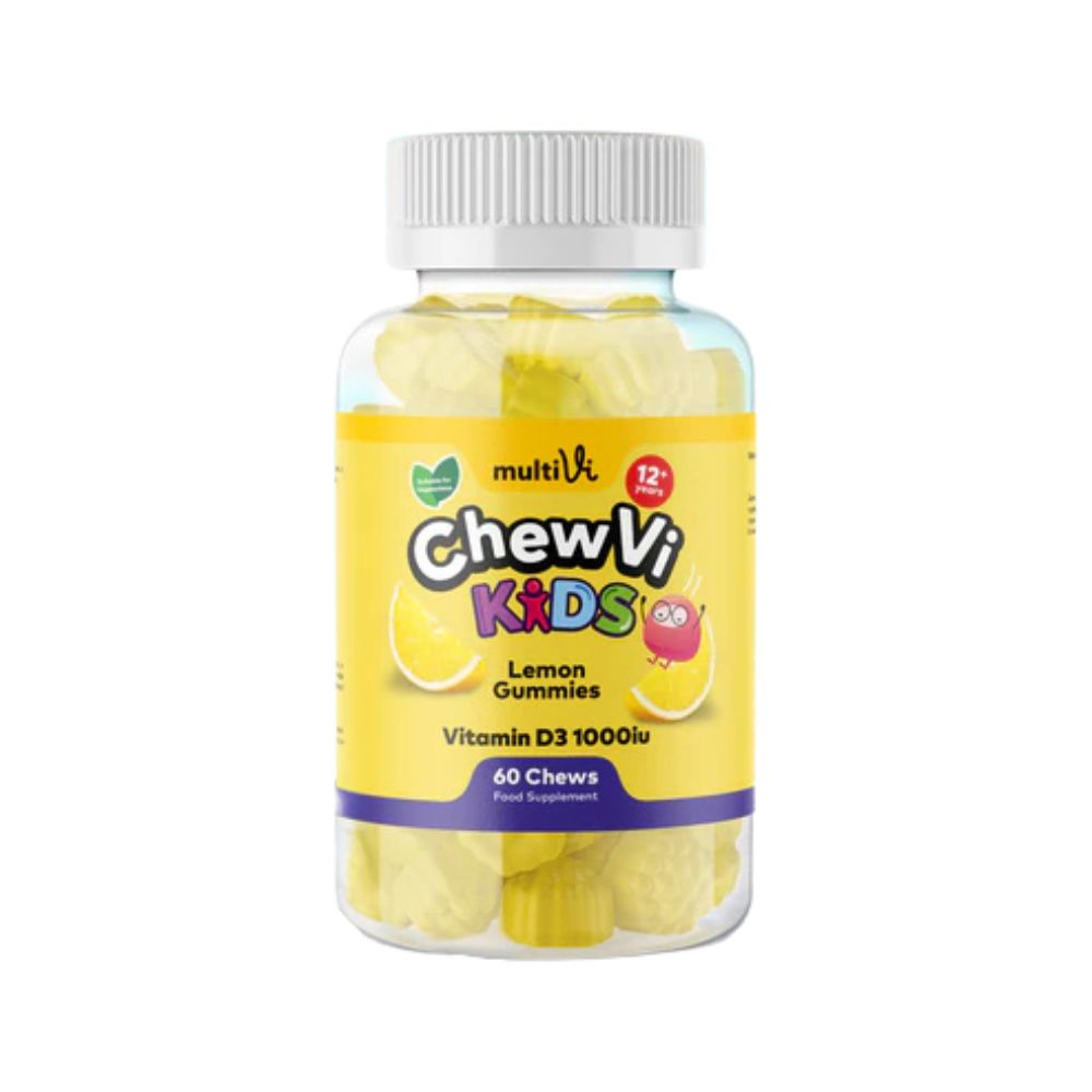 MultiVi Vitamin D3 Gummies Lemon Flavour For Kids. 60 gummies