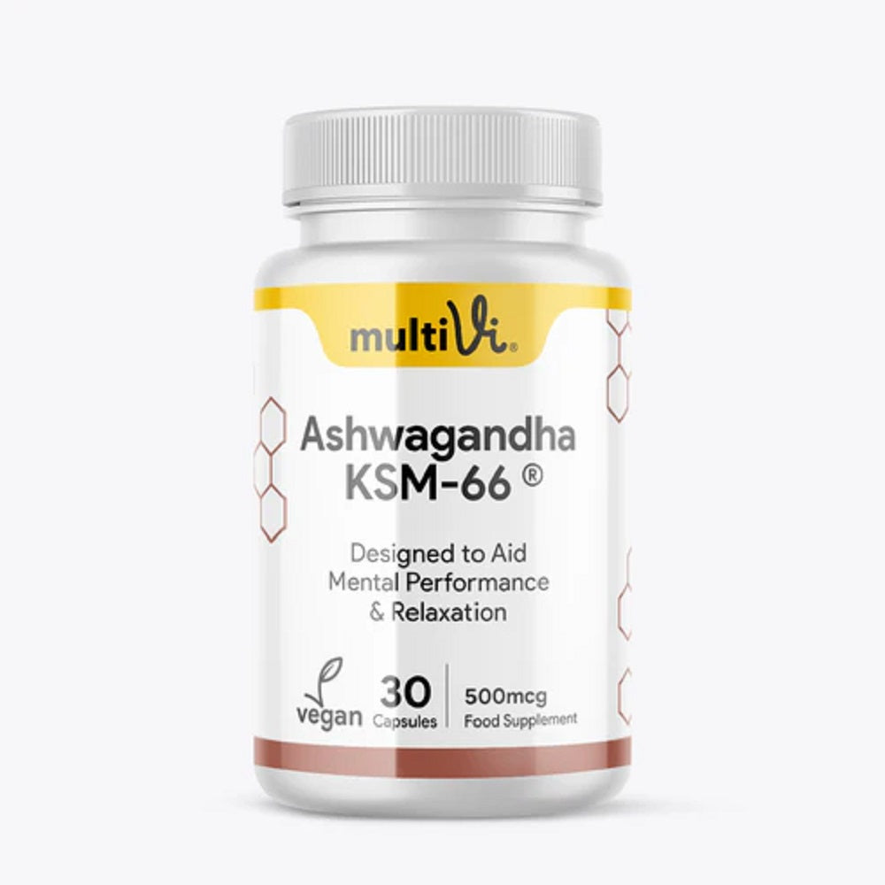 MultiVi Ashwagandha Supplement. 30 capsules