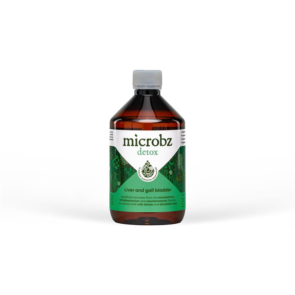Microbz Detox: soil-based microbes with herbs for the liver